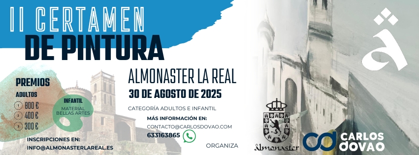 II Certamen de Pintura Almonaster la Real (Portada de Facebook)