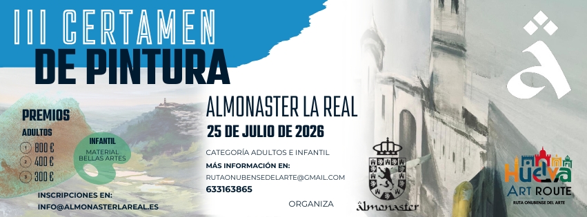 II Certamen de Pintura Almonaster la Real (Portada de Facebook)