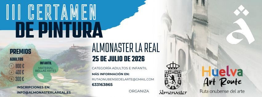 III Certamen de Pintura Almonaster la Real (Portada de Facebook)